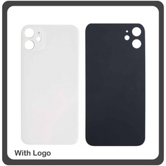 OEM HQ for Apple Iphone 11 , Iphone11 (A2221, A2111, A2223) Rear Back Battery Cover with Camera Big Hole Πίσω Κάλυμμα Πλάτη Καπάκι Μπαταρίας White Άσπρο (Premium A+)