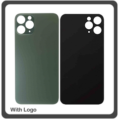 OEM HQ for Apple Iphone 11 Pro , Iphone11 Pro (A2215, A2160, A2217) Rear Back Battery Cover with Camera Big Hole Πίσω Κάλυμμα Πλάτη Καπάκι Μπαταρίας Green Πράσινο (Premium A+)