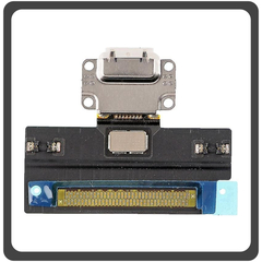 HQ OEM Συμβατό Με Apple iPad Pro 10.5 (2017) (A1701, A1709) Charging Dock Connector Lightning Flex Καλωδιοταινία Κονέκτορας Φόρτισης White Άσπρο (Premium A+​)