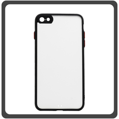 Θήκη Πλάτης - Back Cover, Silicone Σιλικόνη Black Μαύρο Defender Hybrid For iPhone 7/8/SE 2020