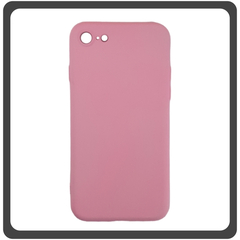 Θήκη Πλάτης - Back Cover, Silicone Σιλικόνη Pink Ροζ For iPhone 7/8/SE 2020/SE 2022
