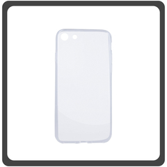 Θήκη Πλάτης - Back Cover, Silicone Σιλικόνη Transparent Διάφανο 1 mm For iPhone 7 /8 /SE 2020