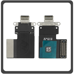 HQ OEM Apple iPad Pro 11'' (2018) (A2013, A1934, A1980, A1979) Charging Dock Connector Lightning Flex Καλωδιοταινία Κονέκτορας Φόρτισης Black Μαύρο (Premium A+)