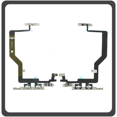 Γνήσια Original Apple iPhone 12 Pro Max (A2411, A2342, A2410, A2412) Power Key Flex Cable On/Off + Volume Key Buttons Καλωδιοταινία Πλήκτρων Εκκίνησης + Έντασης Ήχου
