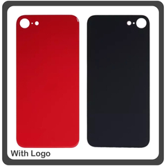 HQ OEM Συμβατό Για Apple iPhone 8, iPhone8 (A1863, A1905, A1906, A1907) Rear Back Battery Cover with Camera Big Hole Πίσω Κάλυμμα Πλάτη Καπάκι Μπαταρίας Red Κόκκινο (Premium A+​)