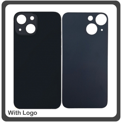 HQ OEM Συμβατό Με Apple iPhone 13 Mini, iPhone13 Mini (A2628, A2481, A2626, A2629) Aftermarket Rear Back Battery Cover with Camera Big Hole Πίσω Κάλυμμα Πλάτη Καπάκι Μπαταρίας Midnight Μαύρο (Premium A+​)