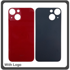 HQ OEM Συμβατό Με Apple iPhone 13 Mini, iPhone13 Mini (A2628, A2481, A2626, A2629) Aftermarket Rear Back Battery Cover with Camera Big Hole Πίσω Κάλυμμα Πλάτη Καπάκι Μπαταρίας Red Κόκκινο (Premium A+​)