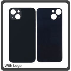 HQ OEM Συμβατό Για Apple iPhone 13, iPhone13 (A2633, A2482, A2631, A2634, A2635, iphone14,5) Premium Aftermarket Rear Back Battery Cover with Camera Big Hole Πίσω Κάλυμμα Πλάτη Καπάκι Μπαταρίας Midnight Μαύρο (Premium A+​)
