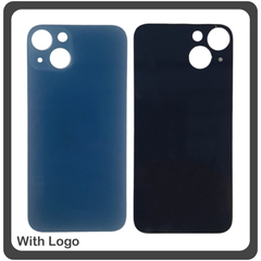 HQ OEM Συμβατό Με Apple iPhone 13, iPhone13 (A2633, A2482, A2631, A2634, A2635, iphone14,5) Premium Aftermarket Rear Back Battery Cover with Camera Big Hole Πίσω Κάλυμμα Πλάτη Καπάκι Μπαταρίας Blue Μπλε (Premium A+​)