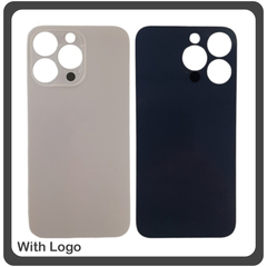 HQ OEM Συμβατό Με Apple iPhone 13 Pro, iPhone 13Pro (A2638, A2483, A2636, A2639) Aftermarket Rear Back Battery Cover with Camera Big Hole Πίσω Κάλυμμα Πλάτη Καπάκι Μπαταρίας Gold Χρυσό (Premium A+​)