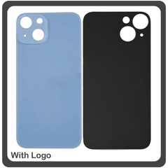 HQ OEM Συμβατό Με Apple iPhone 14, iPhone14 (A2882, A2649), Premium Aftermarket Rear Back Battery Cover with Camera Big Hole Πίσω Κάλυμμα Πλάτη Καπάκι Μπαταρίας Blue Μπλε (Premium A+​)