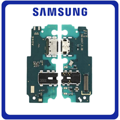 Γνήσια Original Samsung Galaxy A04S (SM-A047F, SM-A047F/DS) USB Type-C Charging Dock Connector Flex Sub Board, Καλωδιοταινία Υπό Πλακέτα Φόρτισης + Microphone Μικρόφωνο + Audio Jack Θύρα Ακουστικών GH96-15280A (Service Pack By Samsung)