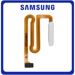 Γνήσια Original Samsung Galaxy A04S (SM-A047F, SM-A047F/DS) Fingerprint Sensor Flex Αισθητήρας Δαχτυλικού Αποτυπώματος White Άσπρο GH96-15278B (Service Pack By Samsung)