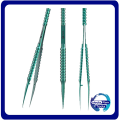 2UUL TI02  Τσιμπίδα Ακριβείας Από Κράμα Αλουμινίου Κυρτή