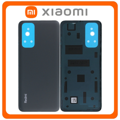 HQ OEM Συμβατό Με Xiaomi Redmi Note 11 (2201117TG, 2201117TI), Redmi Note 11S (2201117SG, 2201117SI) Rear Back Battery Cover Πίσω Καπάκι Πλάτη Μπαταρίας Mysterious Black Μαύρο (Premium A+​)