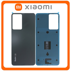 HQ OEM Συμβατό Με Xiaomi Redmi Note 11 Pro Plus 5G, Redmi Note 11 Pro Plus 5G (21091116UG, 21091116UC) Rear Back Battery Cover Πίσω Καπάκι Πλάτη Μπαταρίας Mysterious Black Μαύρο (Premium A+​)