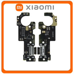 HQ OEM Συμβατό Για Xiaomi Poco M3 Pro 5G, Poco M3Pro 5G (M2103K19PG, M2103K19PI) USB Type-C Charging Dock Connector Flex Sub Board, Καλωδιοταινία Υπό Πλακέτα Φόρτισης + Microphone Μικρόφωνο (Premium A+​)