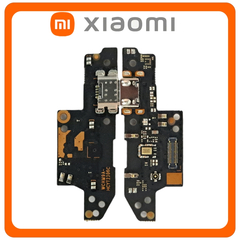 HQ OEM Συμβατό Με Xiaomi Redmi 10A (220233L2C, 220233L2G) Micro USB Charging Dock Connector Flex Sub Board, Καλωδιοταινία Υπό Πλακέτα Φόρτισης + Microphone Μικρόφωνο (Premium A+​)