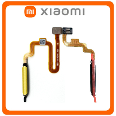 Γνήσια Original Xiaomi Redmi Note 11 (2201117TG, 2201117TI), Note 11S 4G (2201117SG, 2201117SI), Fingerprint Sensor Flex Αισθητήρας Δαχτυλικού Αποτυπώματος Gold Χρυσό (Service Pack By Xiaomi)