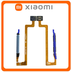 Γνήσια Original Xiaomi Redmi Note 12 5G, Redmi Note12 5G (22111317I, 22111317G) Fingerprint Sensor Flex Αισθητήρας Δαχτυλικού Αποτυπώματος Mystique Blue Μπλε (Service Pack By Xiaomi)