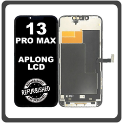 iPhone 13 Pro Max, iPhone 13 ProMax (A2643, A2484) APLONG LCD Display Screen Assembly Οθόνη + Touch Screen Digitizer Μηχανισμός Αφής Black Μαύρο (Ref By Apple) (Lifetime Warranty Για Συνεργατες B2B​)