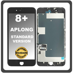 HQ OEM Συμβατό Με Apple iPhone 8+, iPhone 8 Plus (A1864, A1897) APLONG Standard Version LCD Display Screen Assembly Οθόνη + Touch Screen Digitizer Μηχανισμός Αφής Black Μαύρο (Premium A+) (Lifetime Warranty Για Συνεργάτες B2B​)