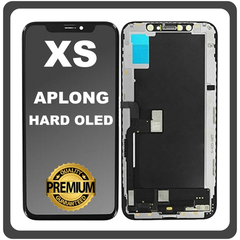 HQ OEM Συμβατό Με Apple iPhone XS, iPhoneXS (A2097, A1920) APLONG HARD OLED LCD Display Screen Assembly Οθόνη + Touch Screen Digitizer Μηχανισμός Αφής Black Μαύρο (Premium A+) (Lifetime Warranty Για Συνεργατες B2B​)