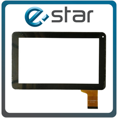 HQ OEM Estar Zoom HD Quad CoreMID9054 9″, Touch Screen DIgitizer Μηχανισμός Αφής Τζάμι Black Μαύρο (Premium A+)