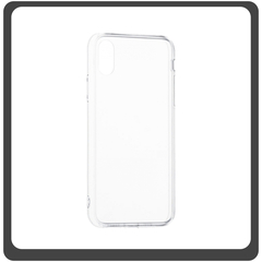 Θήκη Πλάτης - Back Cover, Silicone Σιλικόνη TPU Protective Case Transparent Διάφανο For iPhone XS Max