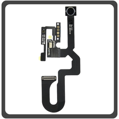 Γνήσια Original For Apple iPhone 8+, iPhone 8 Plus (A1864, A1897) Front Selfie Camera Flex Μπροστινή Κάμερα 7 MP, f/2.2, 32mm (standard) + Proximity Sensor Flex Cable Καλωδιοταινία Αισθητήρας Εγγύτητας + Microphone Μικρόφωνο
