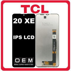HQ OEM Συμβατό Με TCL 20 XE 4G (5087Z) IPS LCD Display Screen Assembly Οθόνη + Touch Screen Digitizer Μηχανισμός Αφής Moonlight Grey Μαύρο (Premium A+​)