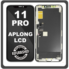 iPhone 11 Pro , iPhone 11Pro (A2215, A2160) APLONG LCD Display Screen Assembly Οθόνη + Touch Screen Digitizer Μηχανισμός Αφής Matte Space Gray Μαύρο (Ref By Apple) (Lifetime Warranty Για Συνεργατες B2B​)