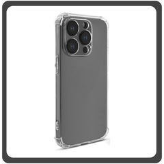 Θήκη Πλάτης - Back Cover, Silicone Σιλικόνη Material PC+TPU Protective Case Transparent Διάφανο For iPhone 14 Pro Max