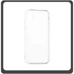 Θήκη Πλάτης - Back Cover, Silicone Σιλικόνη TPU Protective Case Transparent Διάφανο For iPhone X/XS