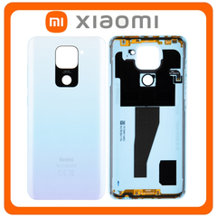 HQ OEM Συμβατό Με Xiaomi Redmi Note 9 Pro Max, Redmi Note 9 ProMax (M2003J6B1I) Rear Back Battery Cover Πίσω Καπάκι Πλάτη Μπαταρίας Interstellar Black Μαύρο (Premium A+​)