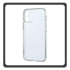 Θήκη Πλάτης - Back Cover, Silicone Σιλικόνη Material PC+TPU Protective Case Transparent Διάφανο For iPhone 12 Mini