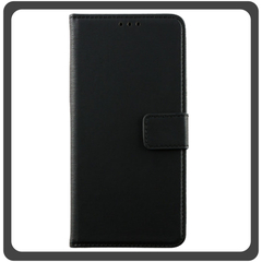 Θήκη Book, Leather Δερματίνη Flap Wallet Case with Clasp Black Μαύρο For iPhone 12 / 12 Pro