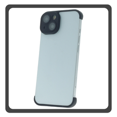 Back Cover For iPhone 14 Pro TPU Mini Bumpers With Camera Protection Black Μαύρο