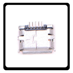 HQ OEM Micro USB Dock Charging Port Type B Female For 5 Pin (Premium A+)