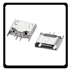 HQ OEM Vertical Micro USB B Charging Port For 5 Pin (Premium A+)