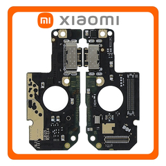 HQ OEM Συμβατό Με Xiaomi Redmi Note 11 (2201117TG, 2201117TI), Redmi Note 11S 4G (2201117SG, 2201117SI) USB Type-C Charging Dock Connector Flex Sub Board, Καλωδιοταινία Υπό Πλακέτα Φόρτισης + Microphone Μικρόφωνο (Premium A+​)