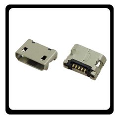 HQ OEM Tablet Micro USB B Charging Port Female 7.2 Dip Flat 5 Pin (Grade AAA)
