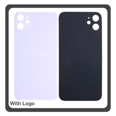 HQ OEM Συμβατό Με Apple iPhone 11 (A2221, A2111) Premium Aftermarket Rear Back Battery Cover with Camera Big Hole Πίσω Κάλυμμα Πλάτη Καπάκι Μπαταρίας Purple Μωβ (Premium A+)