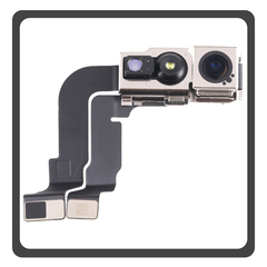 Γνήσια Original Apple iPhone 15 Pro, iPhone 15Pro (A2848, A3101) Front Selfie Camera Flex Μπροστινή Κάμερα​ 12MP Pulled