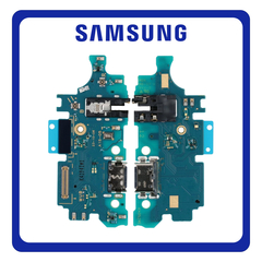 Γνήσια Original Samsung Galaxy A15 4G (SM-A155F, SM-A155F/DSN) / A15 5G (SM-A156B, SM-A156B/DS) USB Type-C Charging Dock Connector Flex Sub Board, Καλωδιοταινία Υπό Πλακέτα Φόρτισης + Microphone Μικρόφωνο + Audio Jack Θύρα Ακουστικών GH96-16630A (Service Pack By Samsung)
