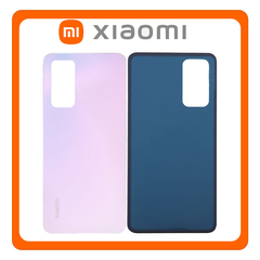 HQ OEM Συμβατό Με Xiaomi 12 Lite 5G (2203129G) Rear Back Battery Cover Πίσω Καπάκι Πλάτη Μπαταρίας Lite Pink Ροζ (Premium A+)