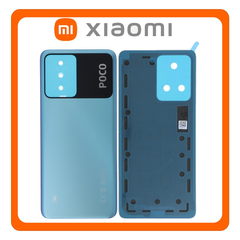 HQ OEM Συμβατό Με Xiaomi Poco X5 5G (22111317PG, 22111317PI) Rear Back Battery Cover Πίσω Καπάκι Πλάτη Μπαταρίας Blue Μπλε (Premium A+)