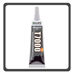 Relife T7000 T-7000 Glue 15ml Κόλλα Σιλικόνης Μαύρη για Συγκόλληση Οθόνης σε κινητά τηλέφωνα και Tablet