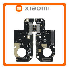 Γνήσια Original Xiaomi Redmi Note 12 4G (23021RAAEG, 23021RAA2Y) USB Type-C Charging Dock Connector Flex Sub Board, Καλωδιοταινία Υπό Πλακέτα Φόρτισης + Microphone Μικρόφωνο 56000200M700 (Service Pack By Xiaomi)