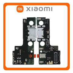 Γνήσια Original Xiaomi Redmi 12C (22120RN86G, 22120RN86I) Micro USB Charging Dock Connector Flex Καλωδιοταινία Κονέκτορας Φόρτισης + Microphone Μικρόφωνο 5600020C3T00 (Service Pack By XIaomi)